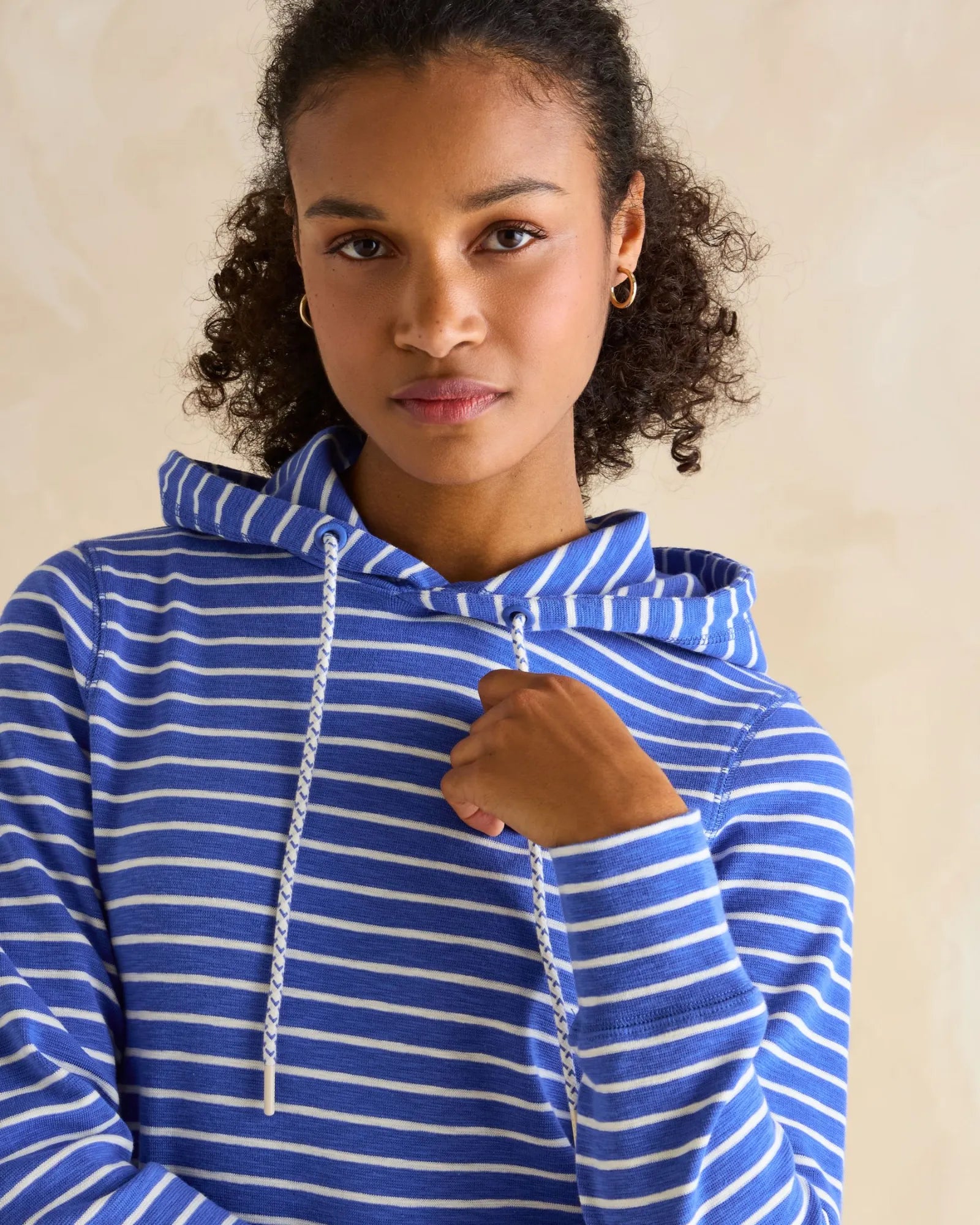 Marlston Hoodie - Blue Stripe