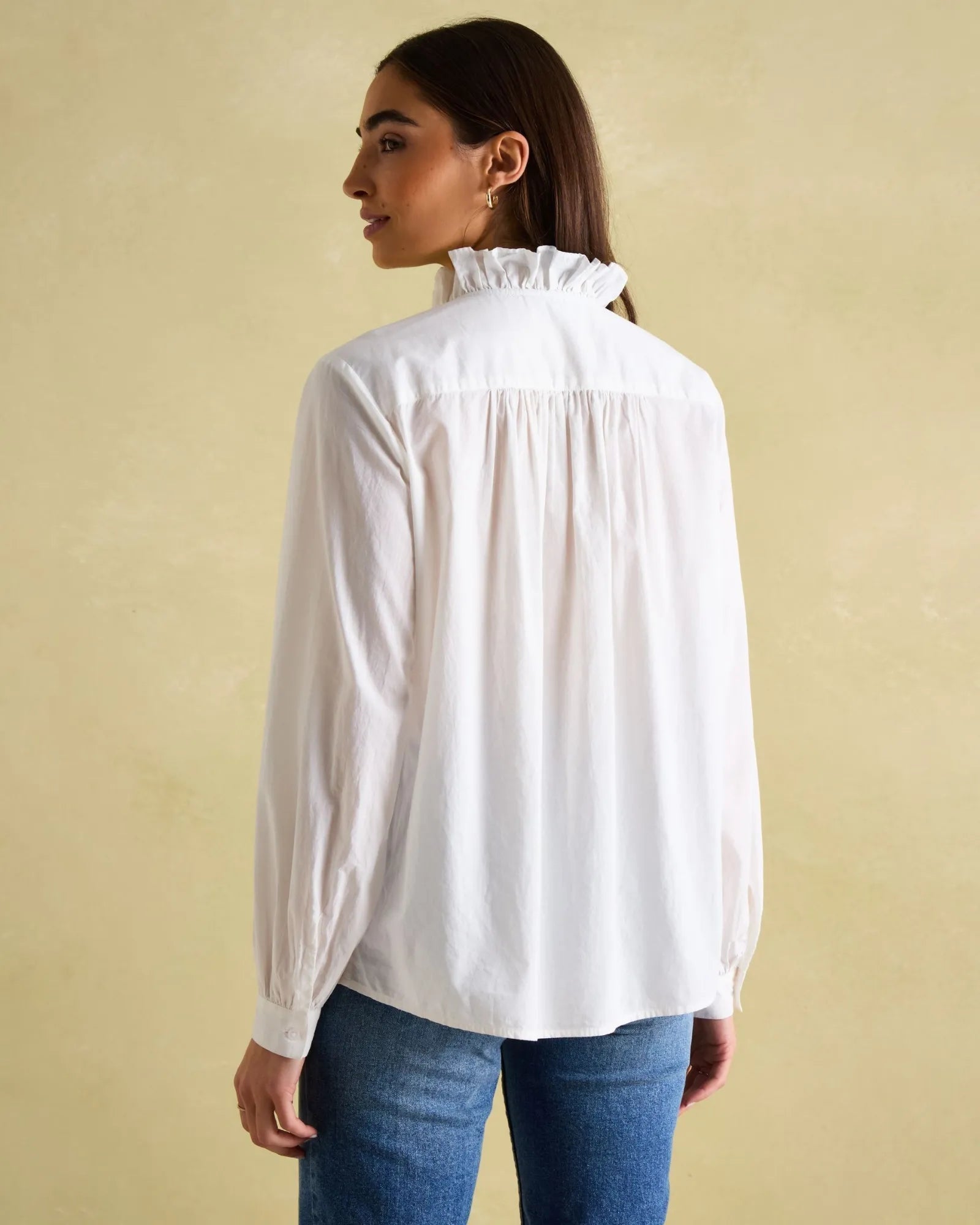 Melanie Blouse - Chalk