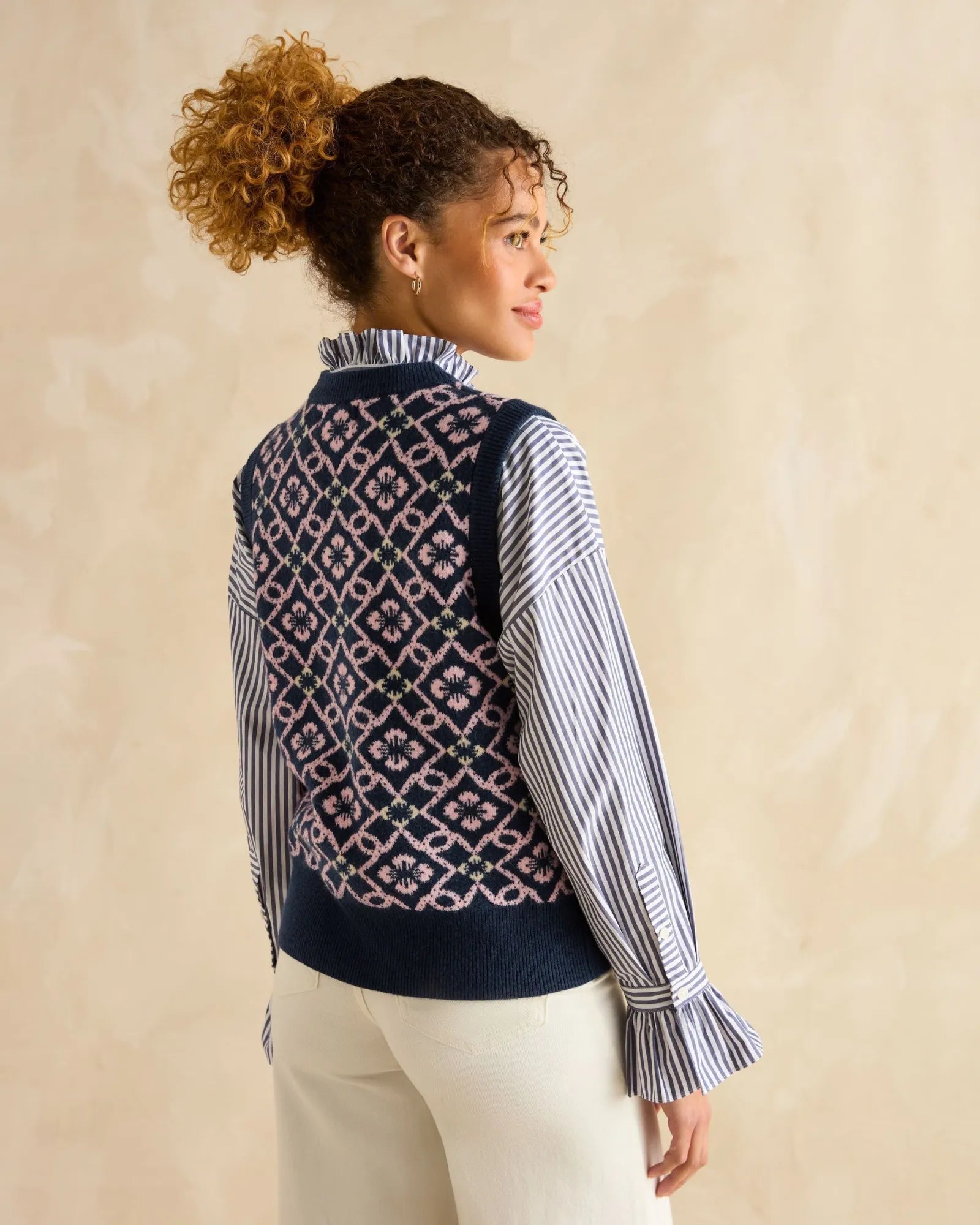 Meredith Vest - Navy