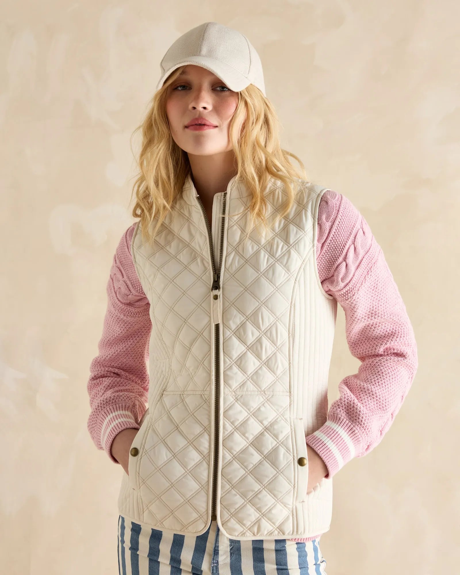 Minx Gilet - Cream