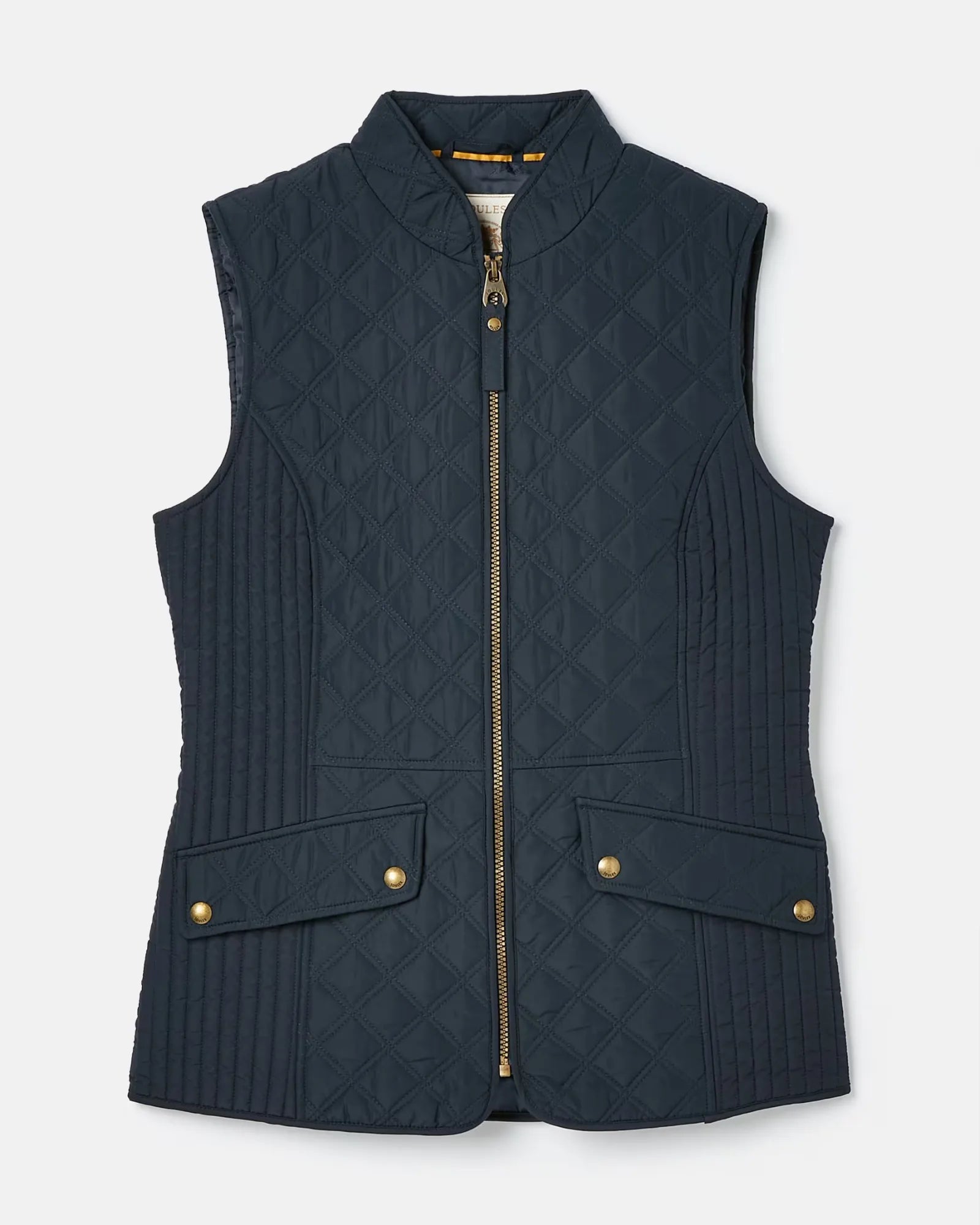 Minx Navy Blue Showerproof Diamond Quilted Gilet