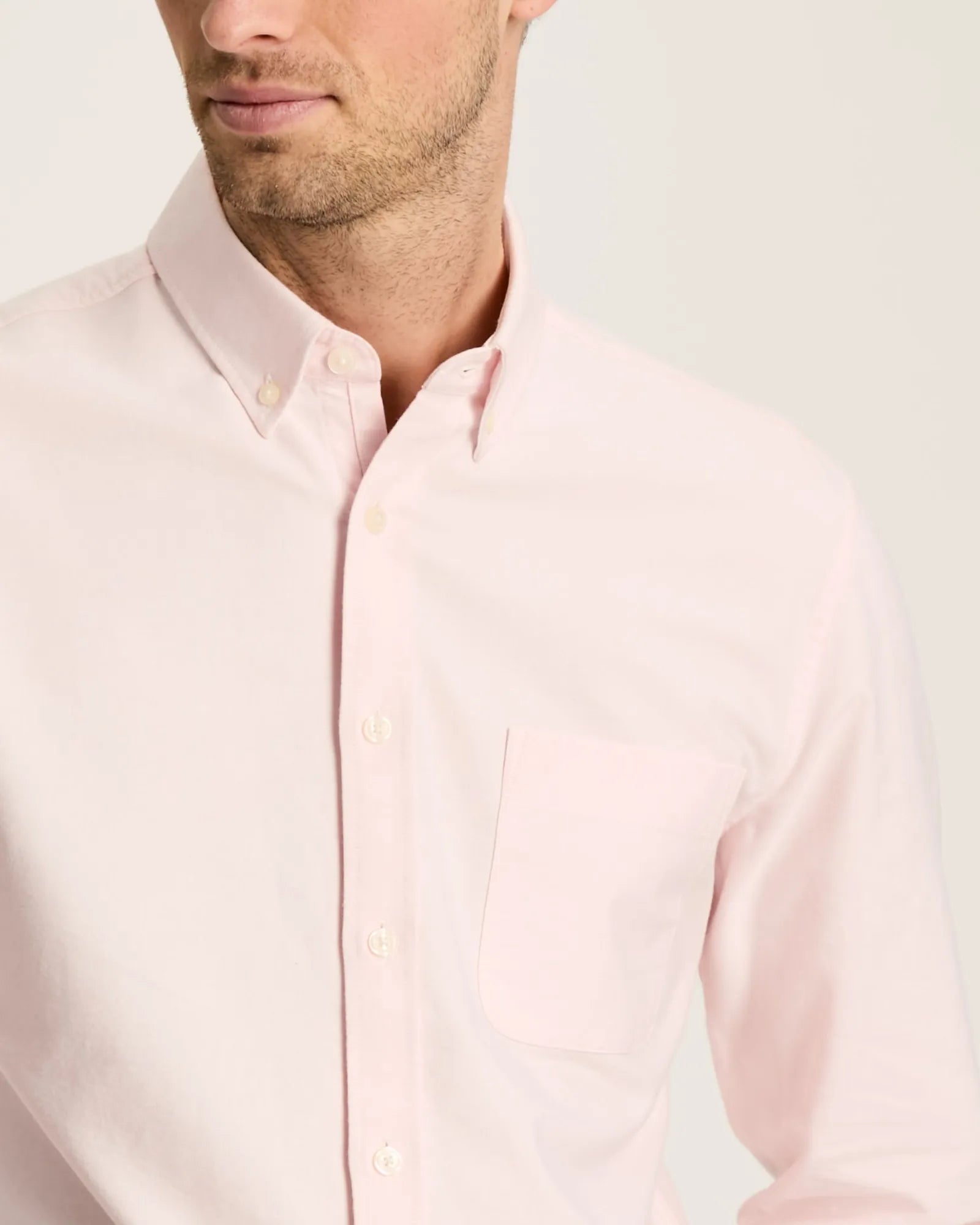 Oxford Pink Long Sleeve Classic Fit Shirt