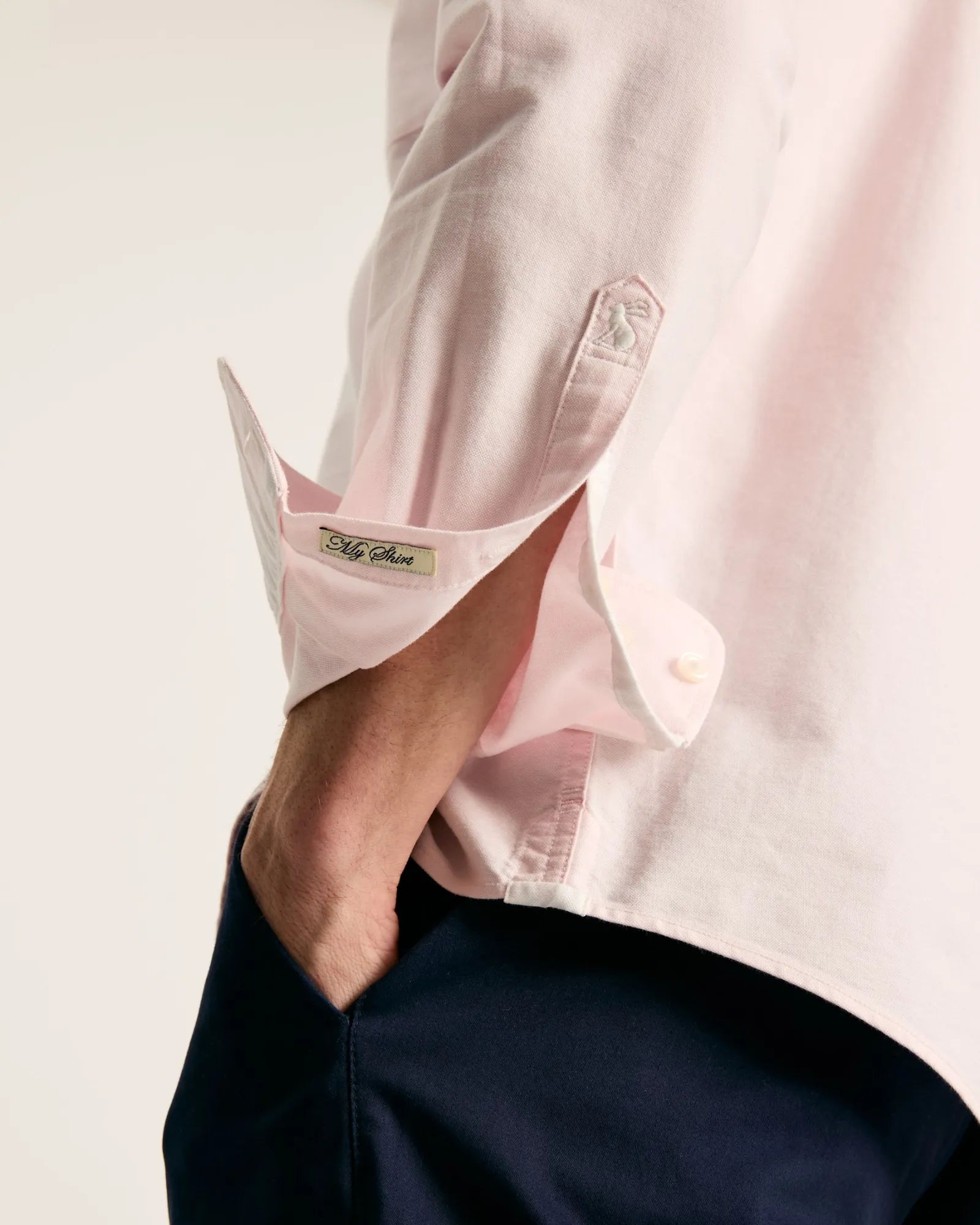 Oxford Pink Long Sleeve Classic Fit Shirt