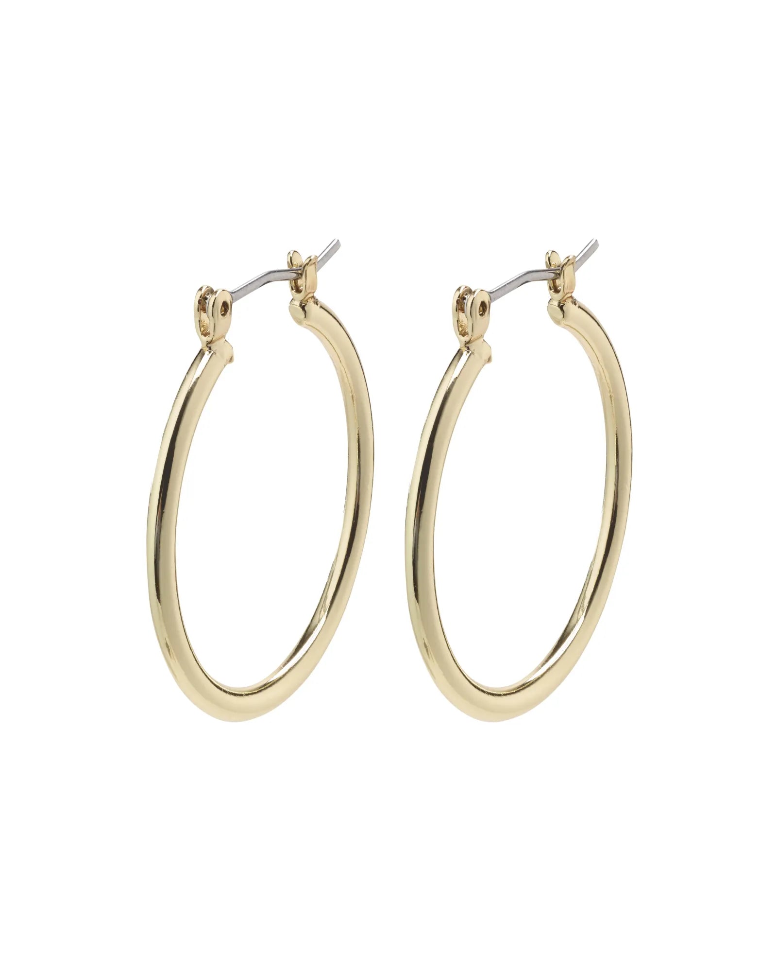 Layla Recycled Large Hoop Earrings - Gold Plated