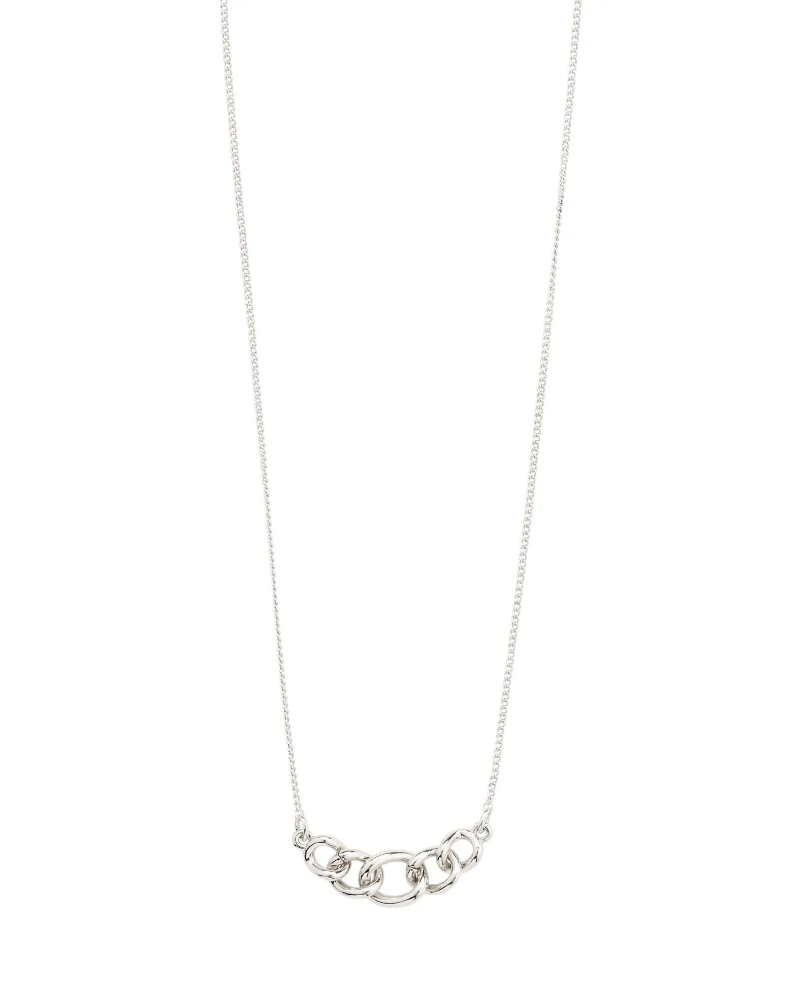 Wrenley Necklace - Silver Plated