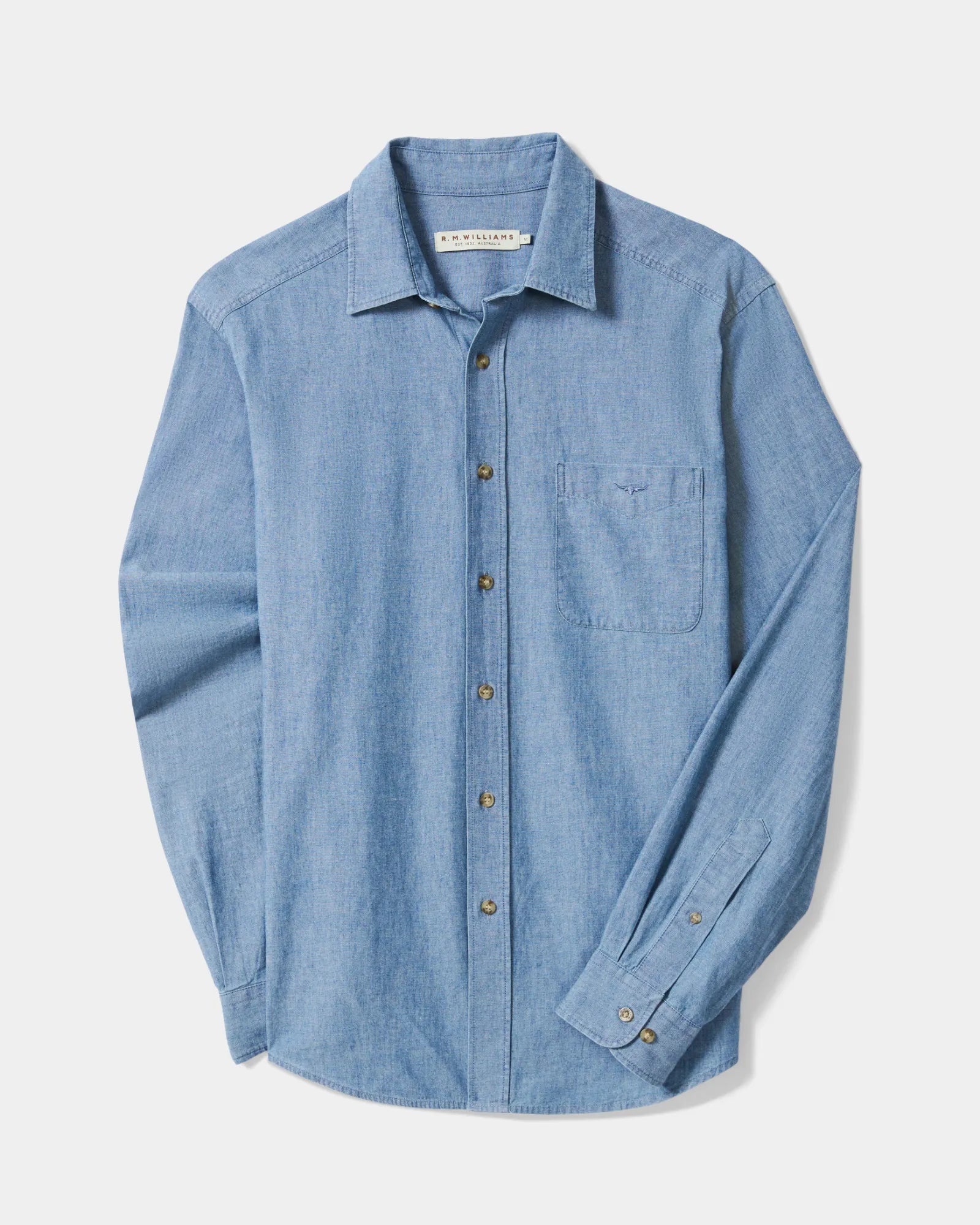 Classic Chambray Shirt - Indigo