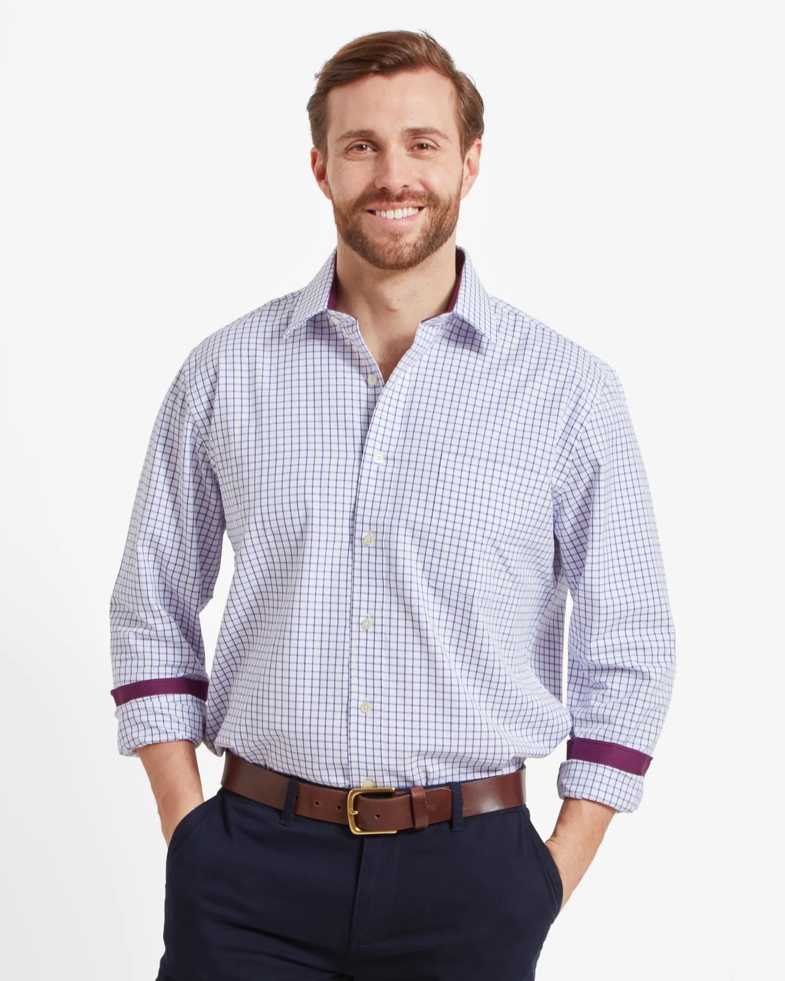 Cambridge Classic Shirt - Purple