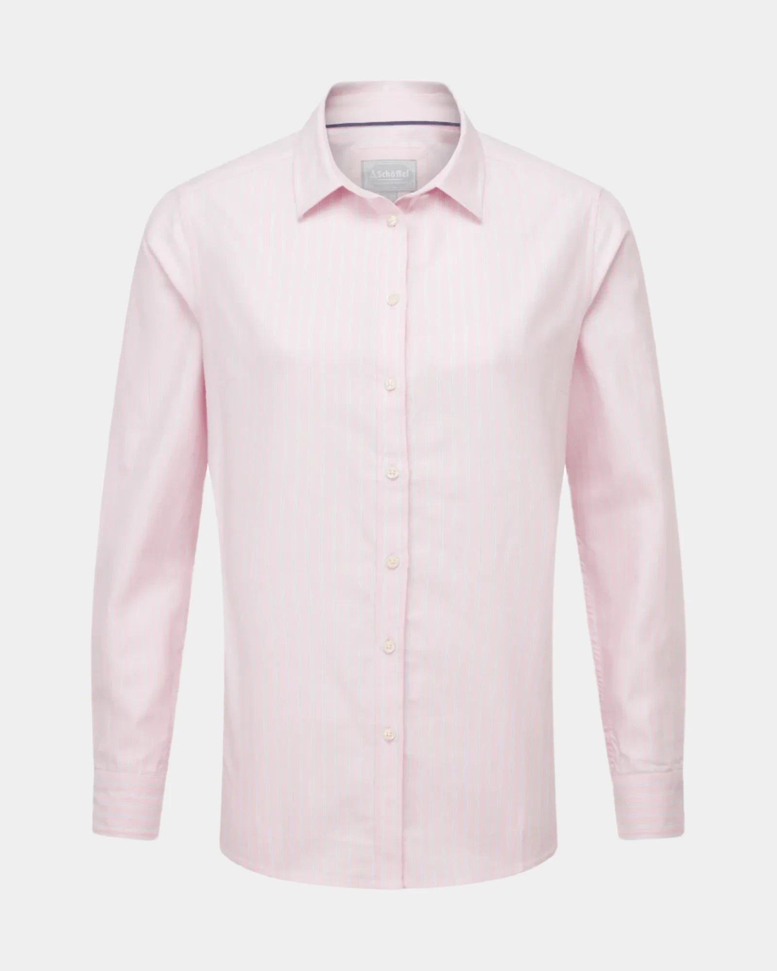 Cley Oxford Shirt - Pink/Blue Stripe