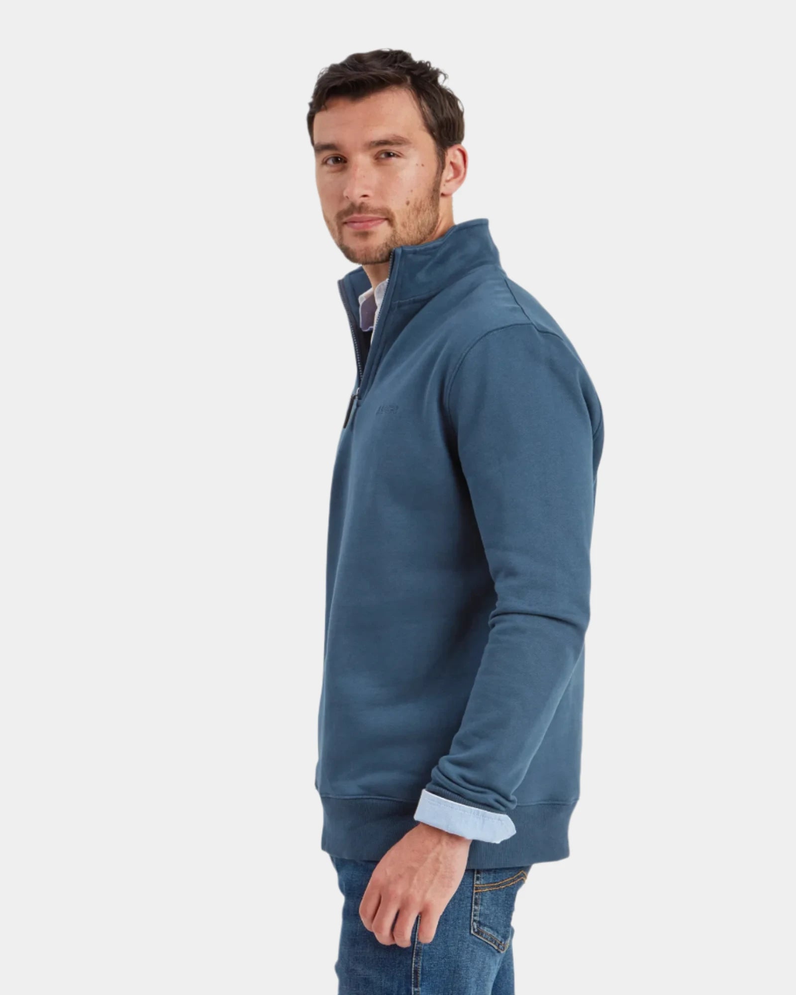 St Merryn Sweatshirt - Petrol Blue