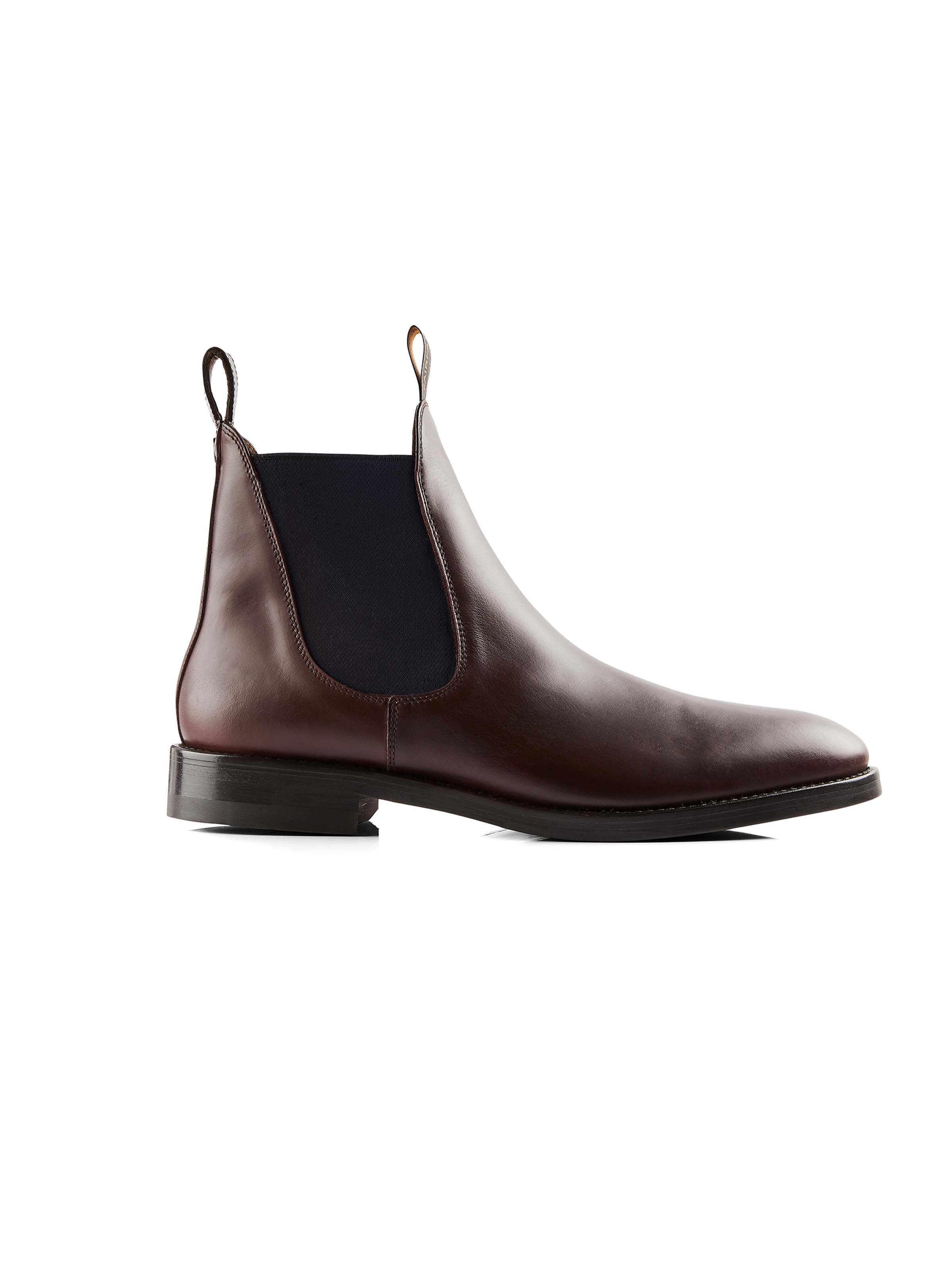 The Nelson Boot - Mahogany Leather