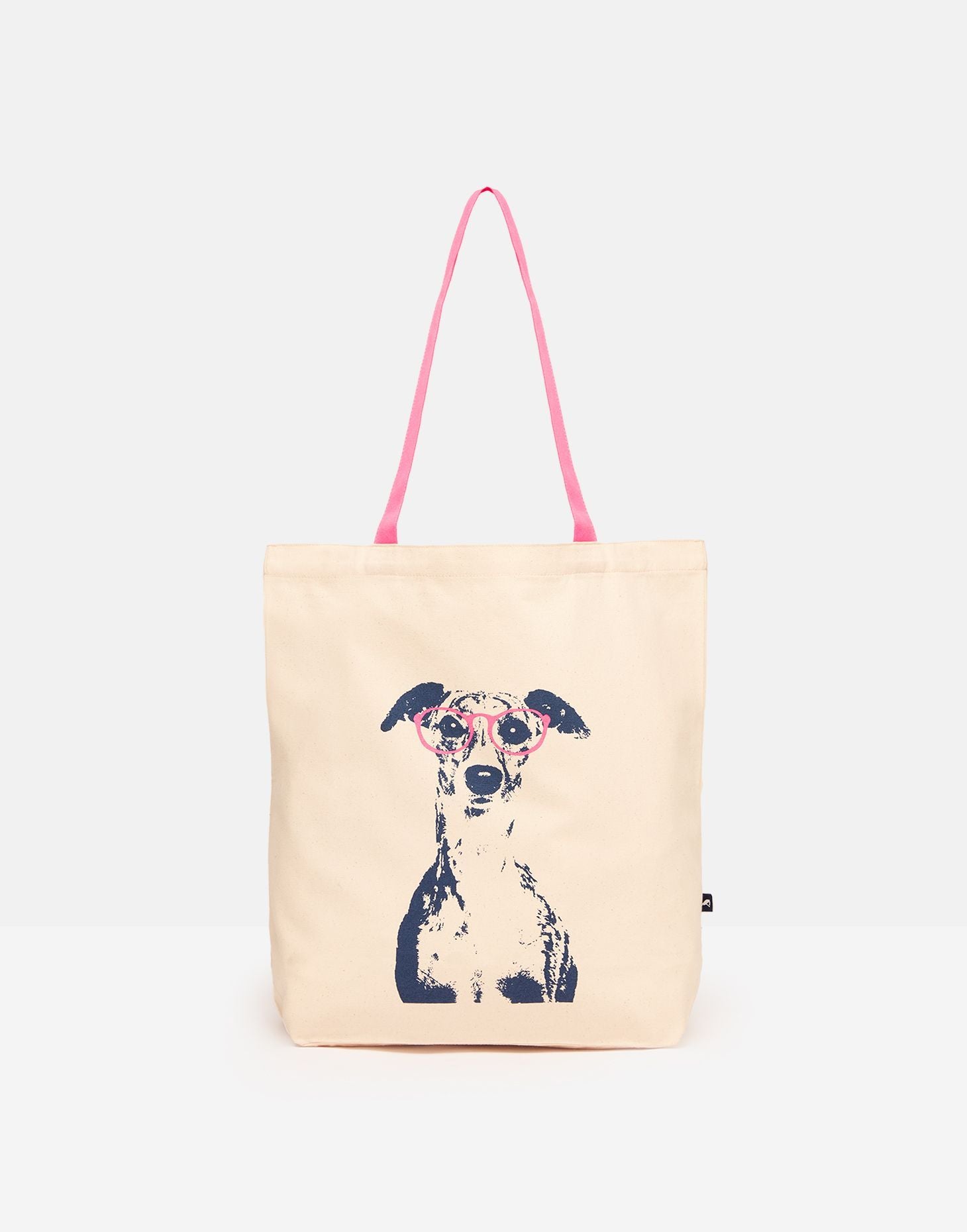 Lulu Printed Tote Bag - Dog Glasses