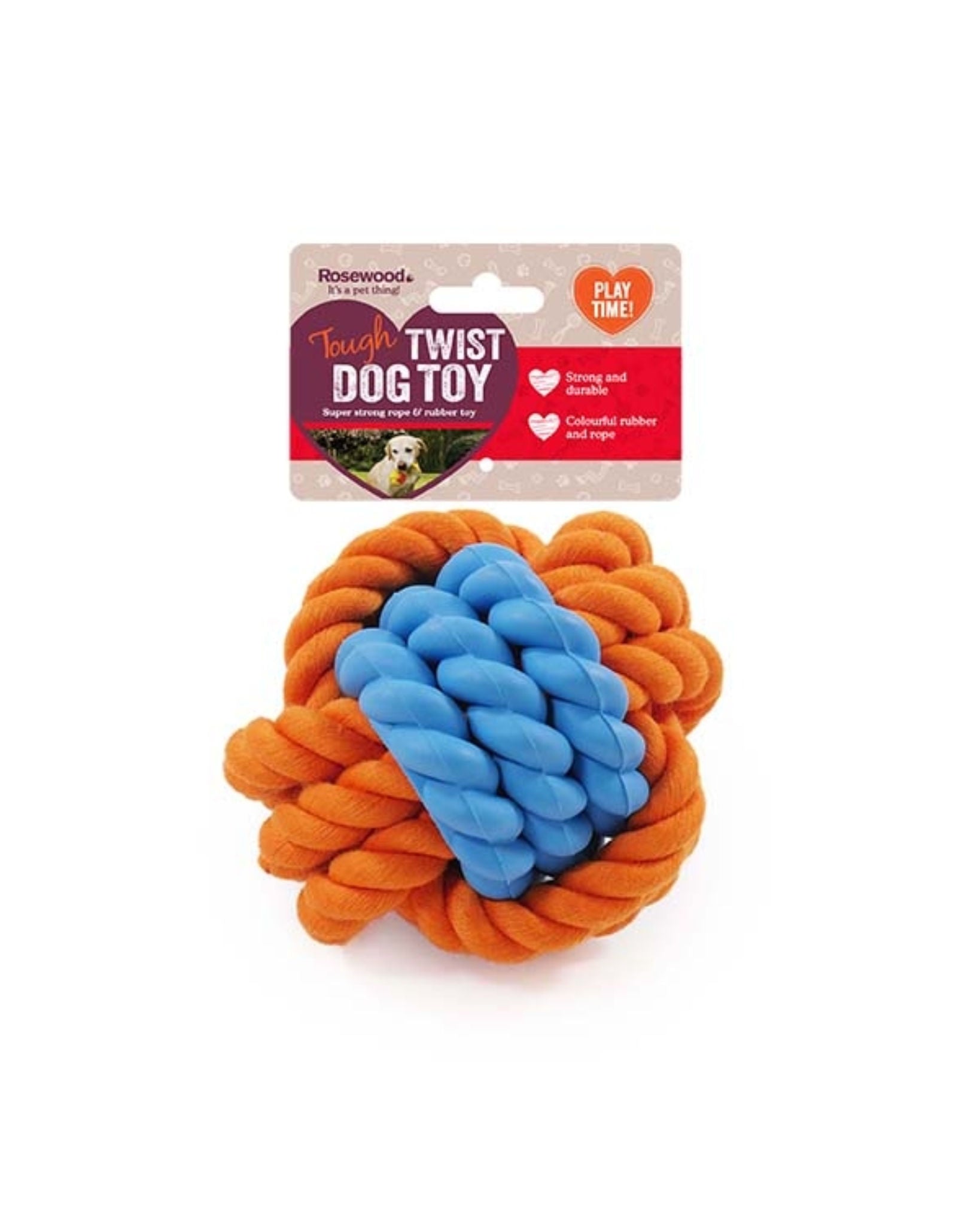 Rubber rope outlet dog toy